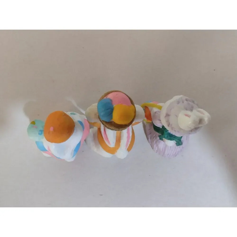 Vintage Easter Ceramic Figurines set of 3